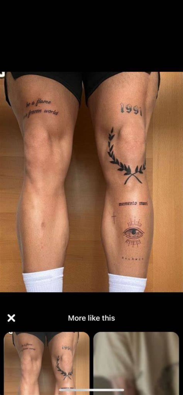 Above Knee Tattoos: A Comprehensive Guide to Style and Significance