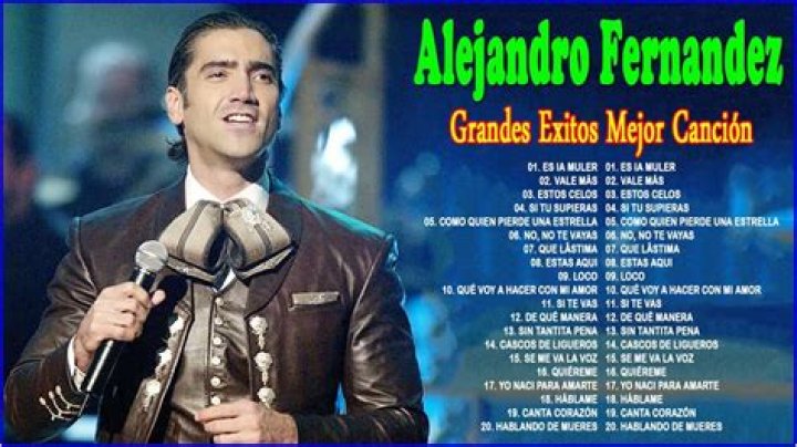 Alejandro Fernandez Songs: A Journey Through His Musical Legacy