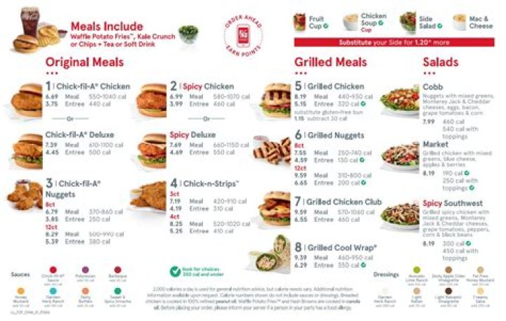 Chick-fil-A Menu: A Comprehensive Guide to Your Favorite Fast-Food Choices