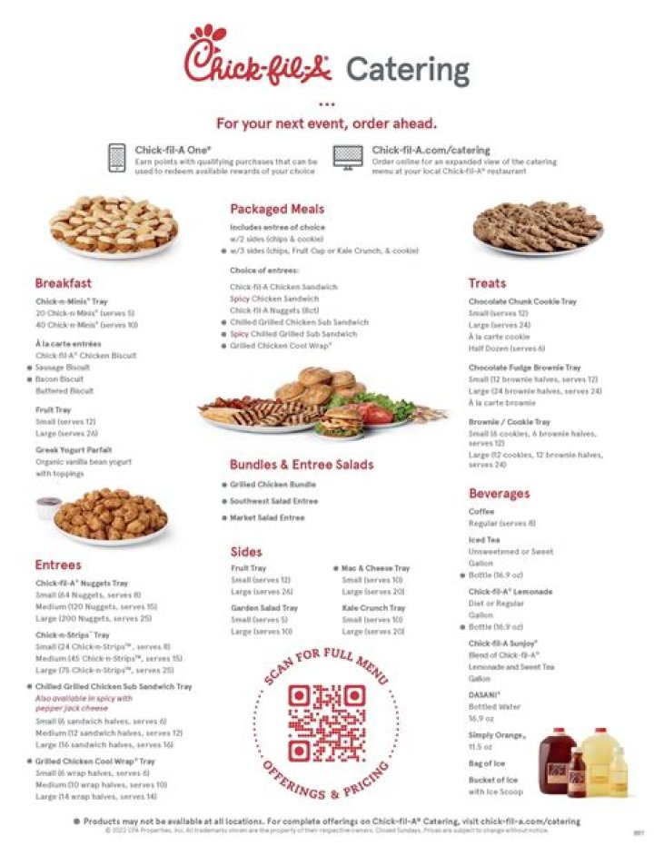Chick-fil-A Trays: A Comprehensive Guide to Catering and Menu Options
