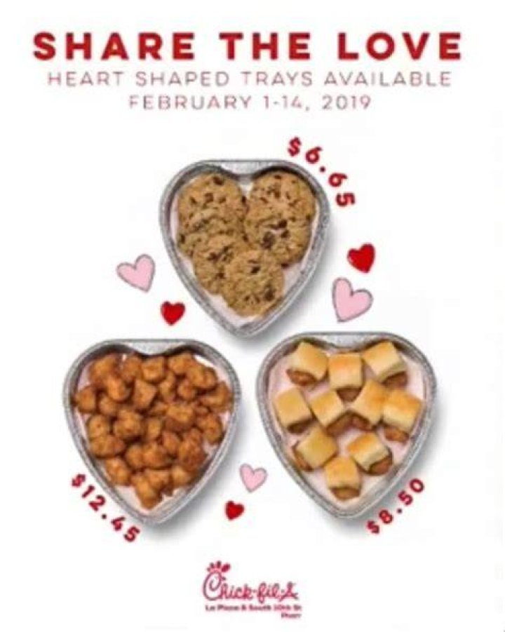 Chick-fil-A Valentine's Day Tray: A Delightful Treat for Your Loved Ones