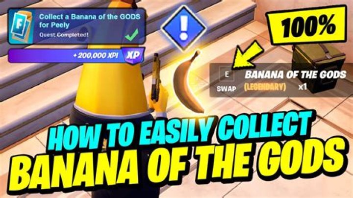 Collect a Banana of the Gods for Peely: The Ultimate Guide