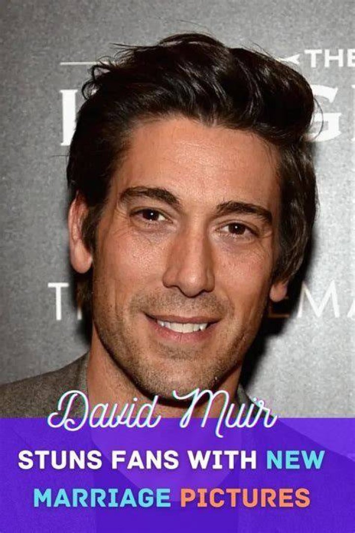 David Muir's Marital Bliss: Exclusive Details on His Nuptials