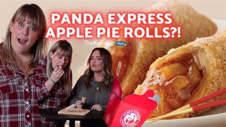 Discover the Delightful Apple Pie Roll at Panda Express