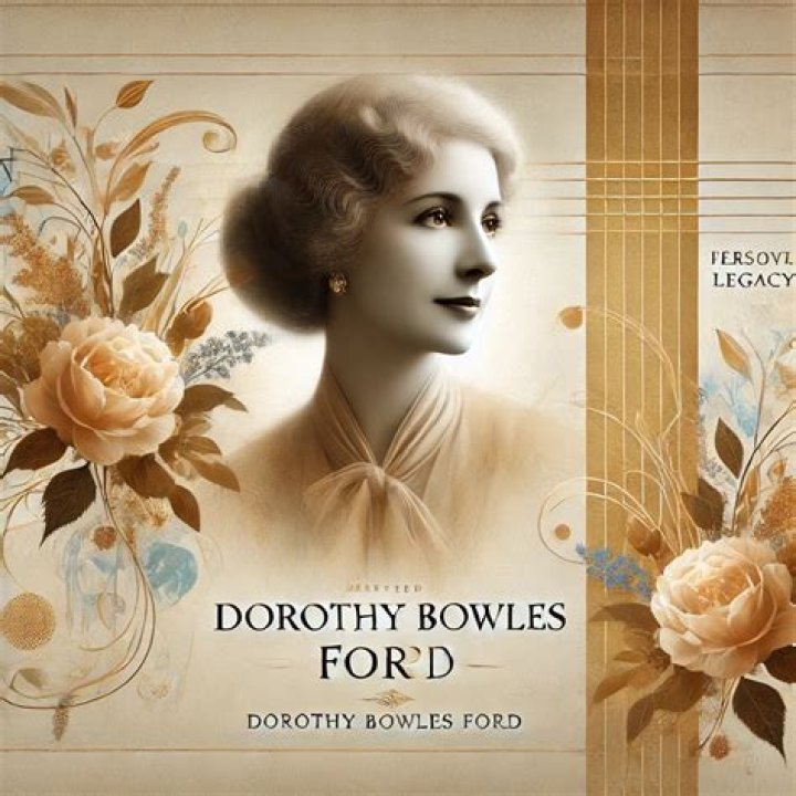 Dorothy Bowles Ford: A Life of Grace and Achievement