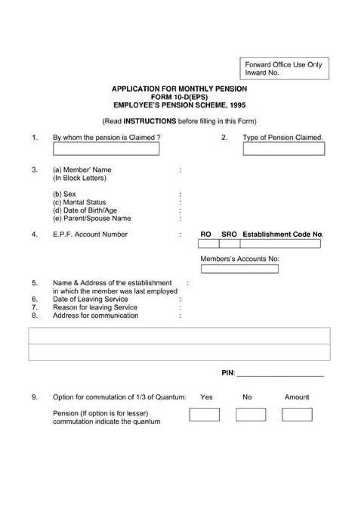 Download the Elderly Pension Scheme Form PDF: A Complete Guide