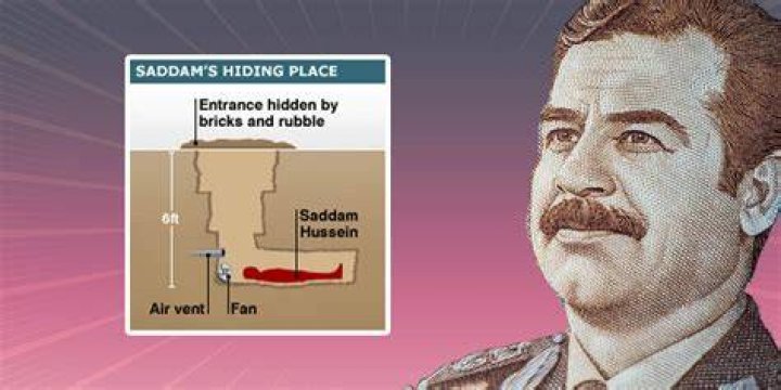 Exploring the Intriguing World of the Saddam Hussein Hiding Meme