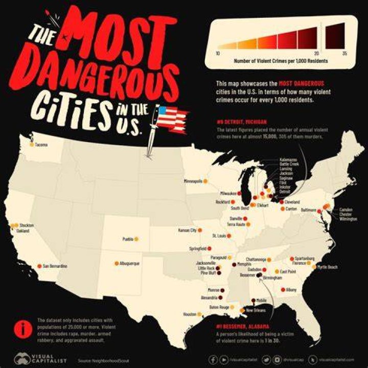 Exploring the Most Dangerous Neighborhoods in America
