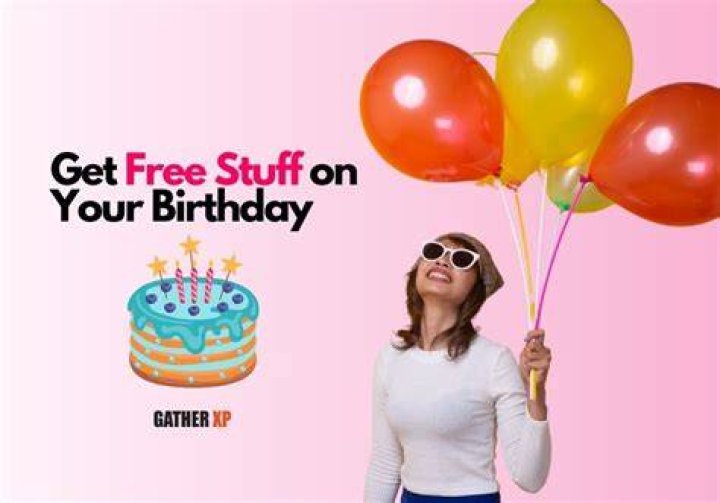 Free Stuff for Your Birthday: Celebrate with Amazing Offers