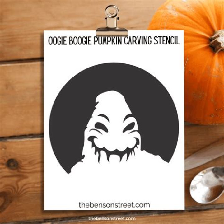 Get Creative with Oogie Boogie Pumpkin Stencil This Halloween