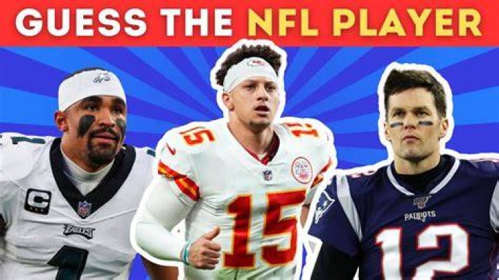 Guess the NFL Player: A Fun and Interactive Challenge for Football Fans