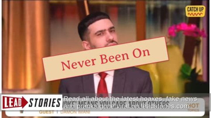 Has Talk Show Host Damon Imani Ever Appeared on The View?