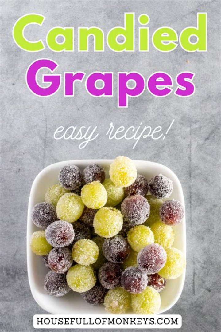 How to Make Candied Grapes: A Delicious and Easy Treat
