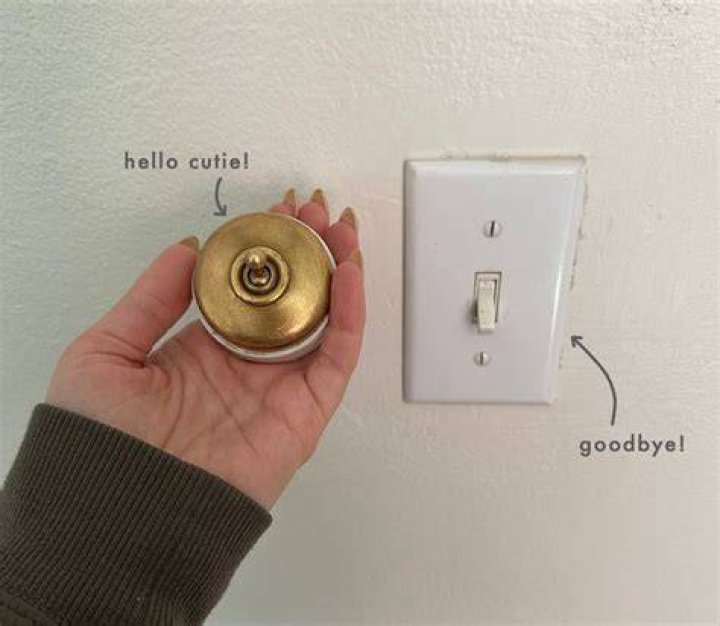 Innovative Home Lighting: Ivan's Efficient Lamp Switch near Broom Closet