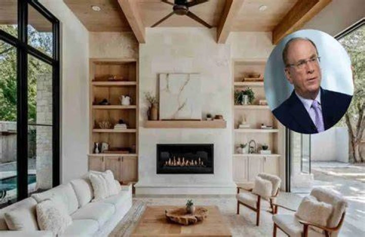 Inside the Lavish World of Larry Fink's House
