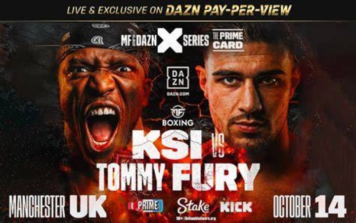 KSI vs Tommy Fury Card: The Ultimate Showdown in Boxing