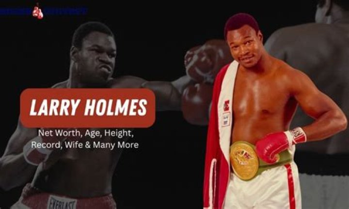 Larry Holmes Net Worth 2024: A Deep Dive into the Boxing Legend's Wealth