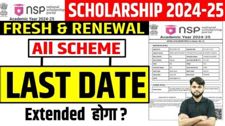 Last Date of NSP Scholarship 2024-25: Everything You Need to Know