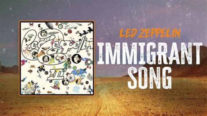 Led Zeppelin's Immigrant Song: A Deep Dive into the Iconic Anthem