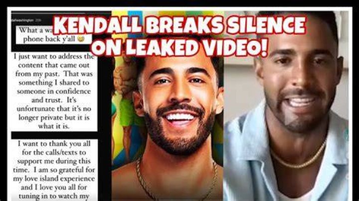 Love Island Kendall Leak: The Untold Story Behind the Controversy
