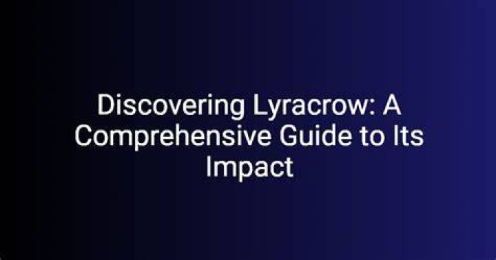 Lyracrow S: Exploring the Rising Star in Music Industry