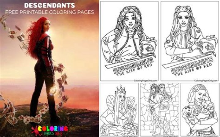 Mastering the Art of Drawing: How to Draw Red Descendants 4