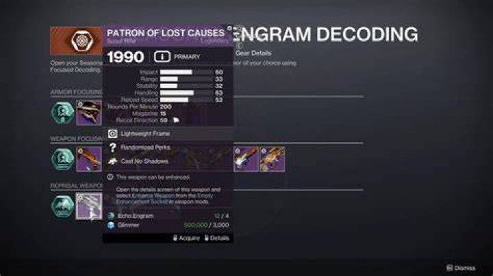 Mastering the Art of Farming Echo Engrams