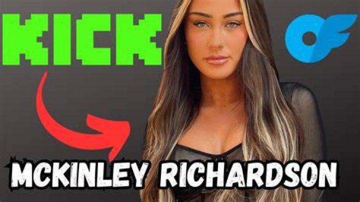Mckinley Richardson Exposed: The Untold Story Behind the Influencer