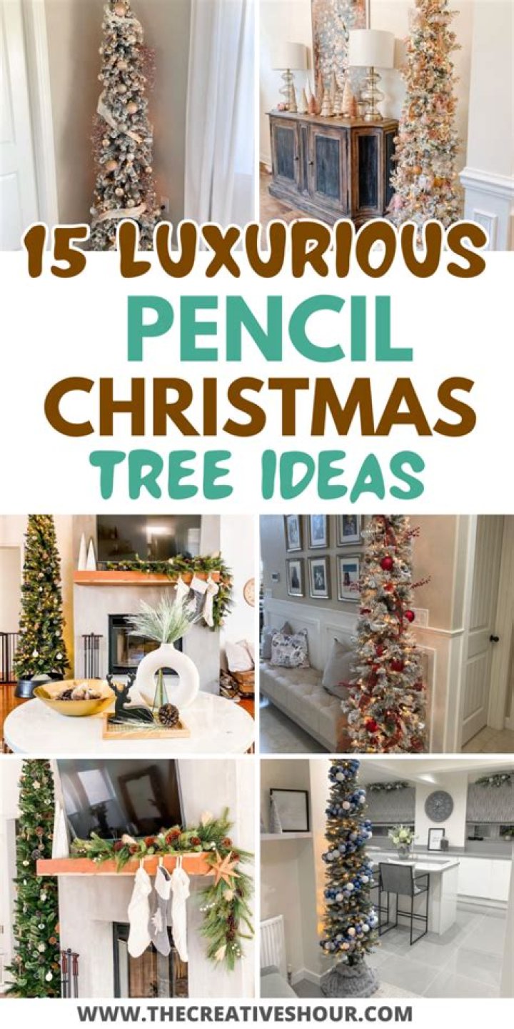 Pencil Christmas Tree: A Unique and Charming Holiday Decoration
