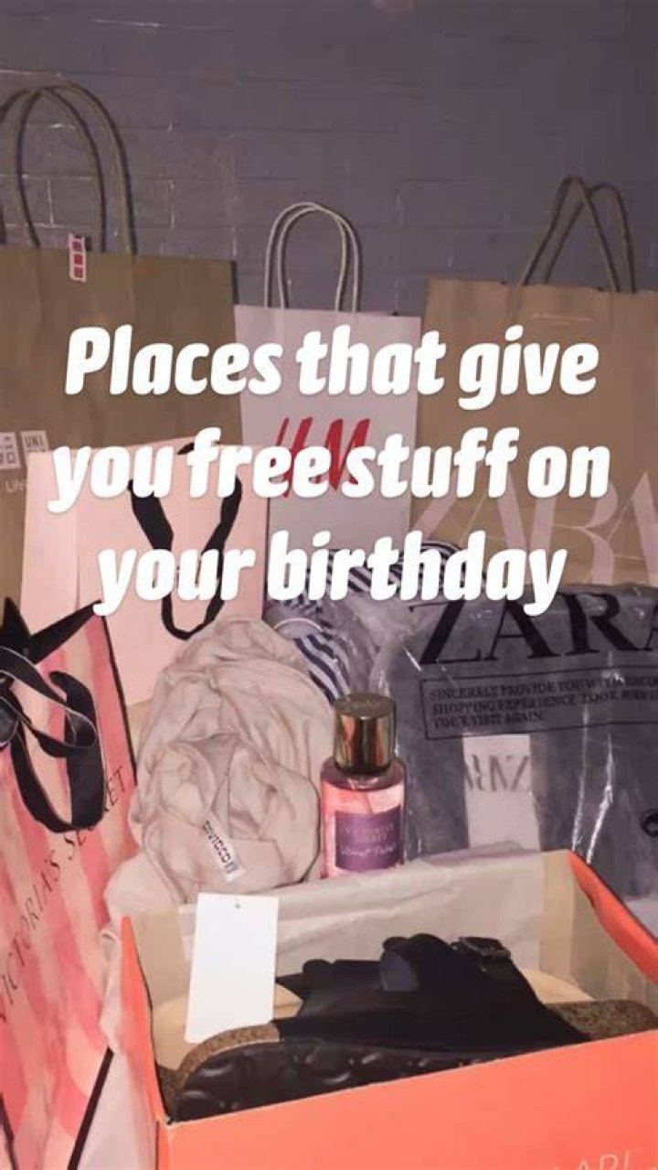 Places That Give You Free Stuff on Your Birthday