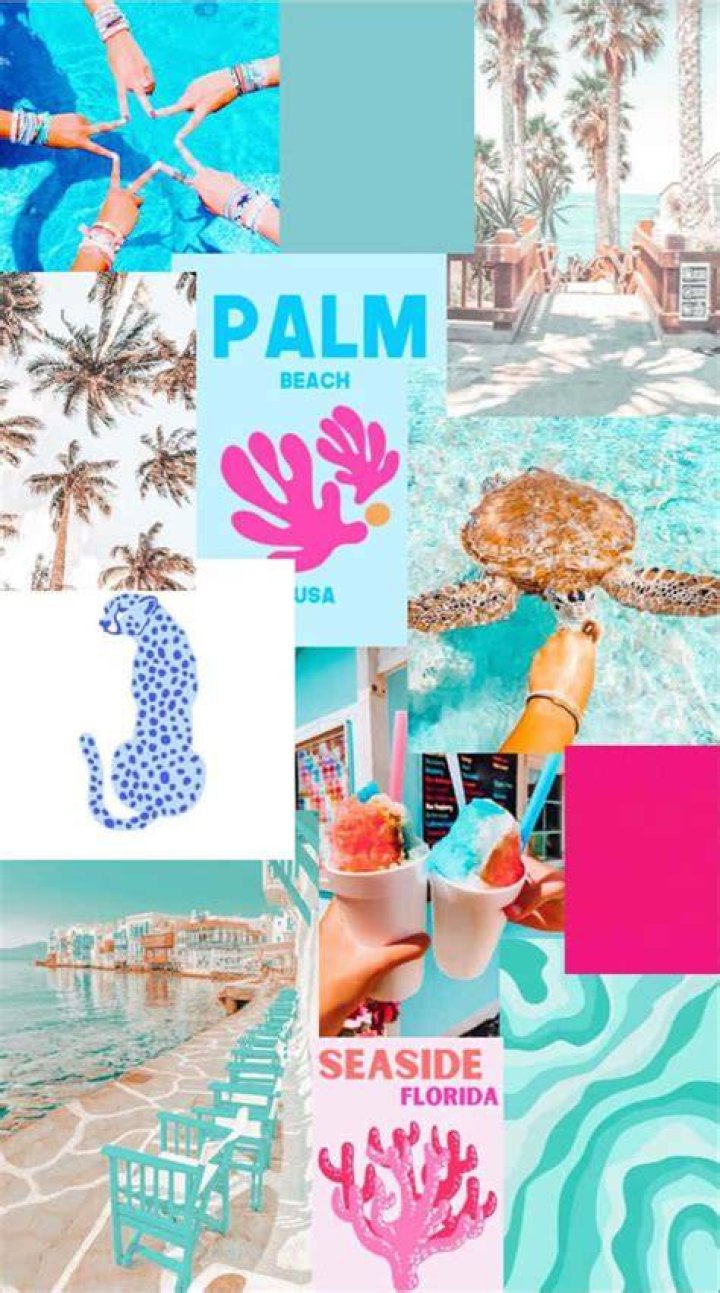 Preppy Beach Wallpaper: The Perfect Blend of Style and Serenity
