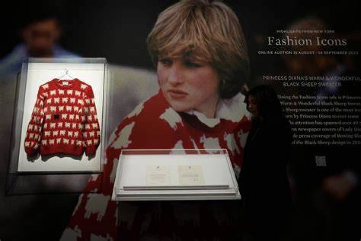 Princess Diana's Iconic Black Sheep Sweater: A Fashion Statement That Redefined Royalty