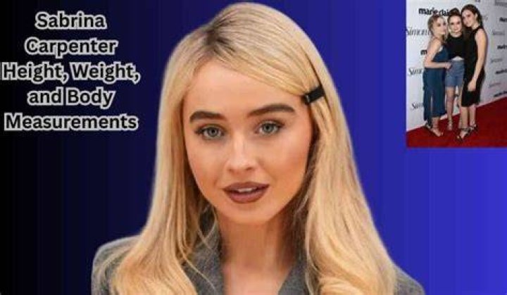 Sabrina Carpenter: Height, Weight, and Body Measurements