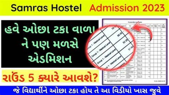 Samras Hostel Merit List 2023: Everything You Need to Know
