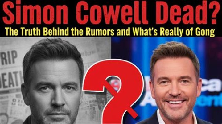 Simon Cowell Dead: Unraveling the Truth Behind the Rumors