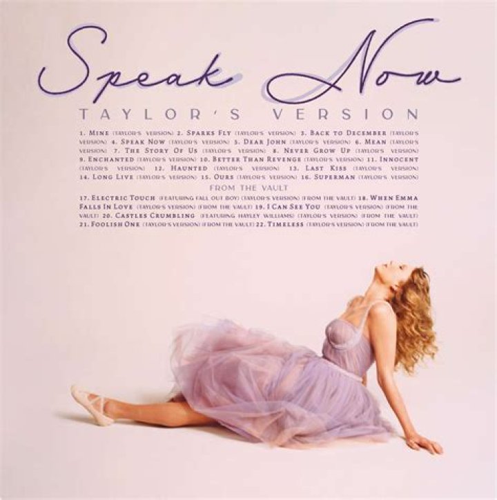 The Best Speak Now Taylor's Version Songs