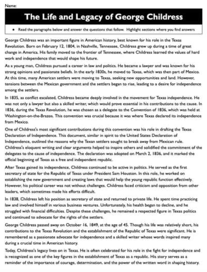 The Life and Legacy of George Sear