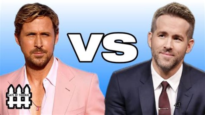 The Rivalry of Hollywood's Ryans: Gosling vs. Reynolds