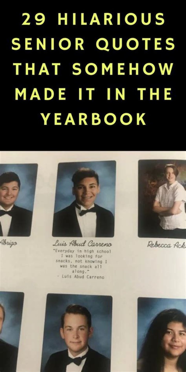 The Ultimate Guide to Hilarious Senior Quotes