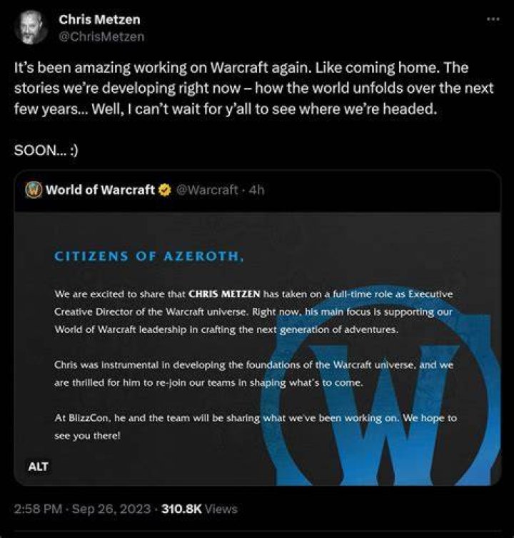 The Untold Story of Chris Metzen&rsquo;s Wife: A Glimpse into Her Life
