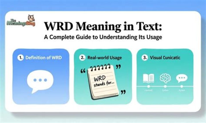 Understanding WRD Meaning: A Comprehensive Guide