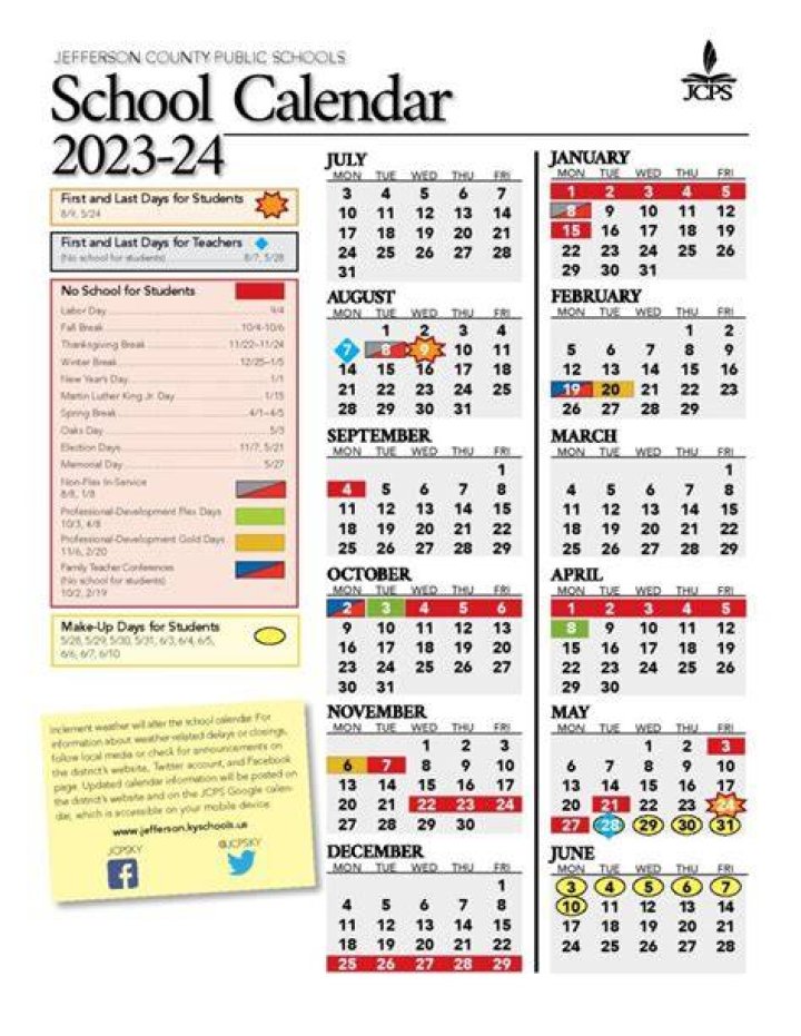 Unlocking the Future: The JCPS School Calendar 23-24