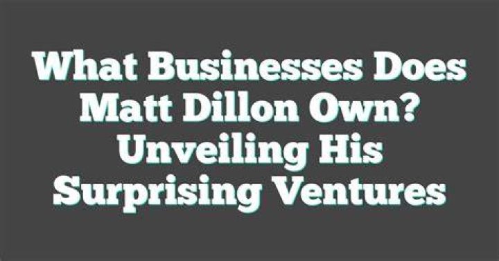 Unveiling Matt Dillon's Net Worth: A Comprehensive Insight
