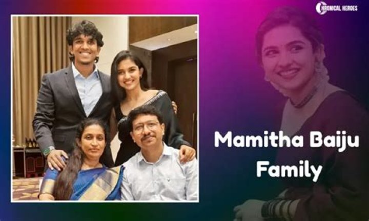 Unveiling the Life of Mamitha Baiju's Father: A Journey through Family and Legacy