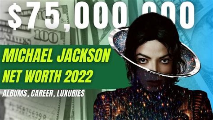 Unveiling the Mystique of Michael Jackson's Net Worth