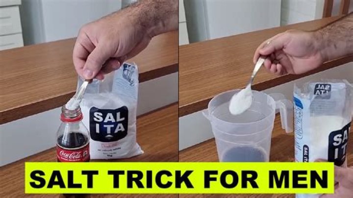 Unveiling the Salt Trick: A Guide for Men Unveiling the Salt Trick: A Guide for Men Revitalizing Men's Shower Routine