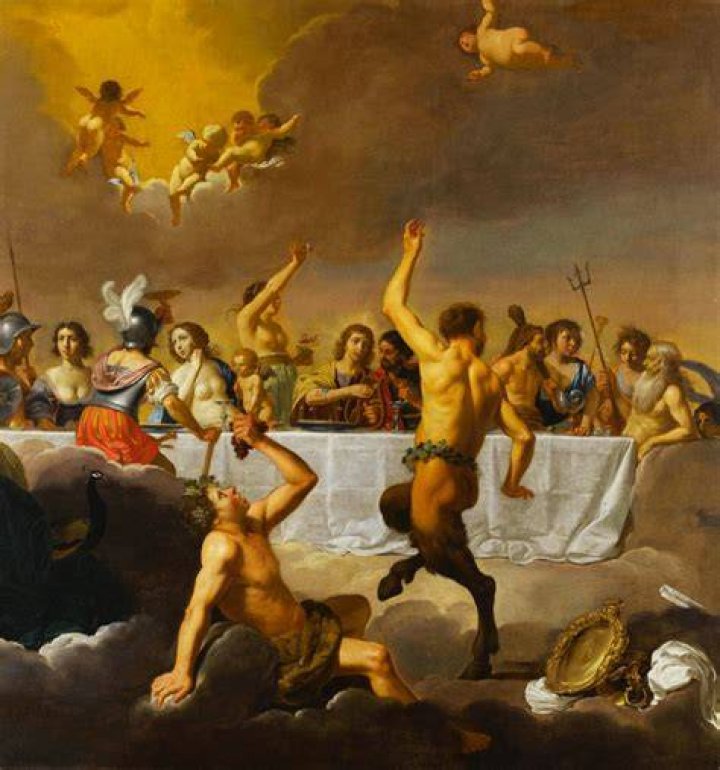 Unveiling the Splendor of the Feast of Dionysus Painting