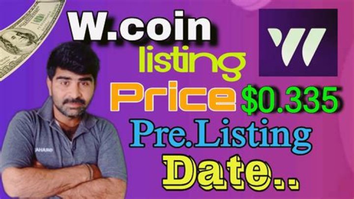 W Coin Listing Date: Everything You Need to Know