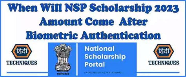 When Will NSP Scholarship Amount Come 2024?