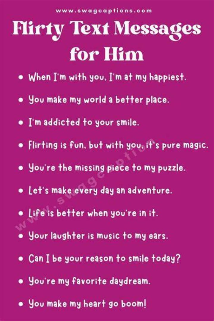 Witty Whispers: Flirty Texts to Make Him Laugh